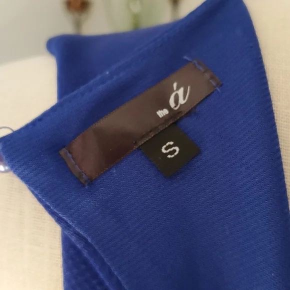 The á Cut Out Bodycon Cobalt Blue Short Dress Size S - Picture 6 of 7